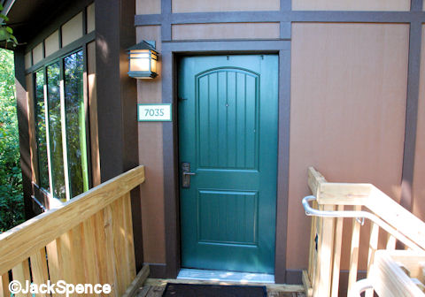 Treehouse Villas Front Door