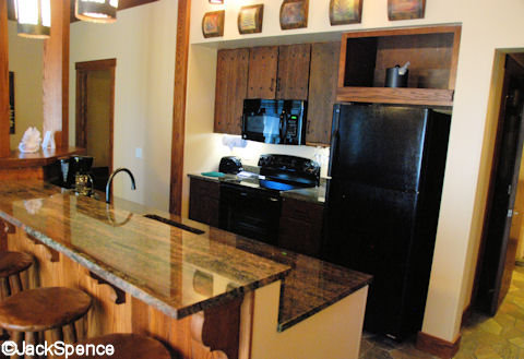 Treehouse Villas Kitchen Area