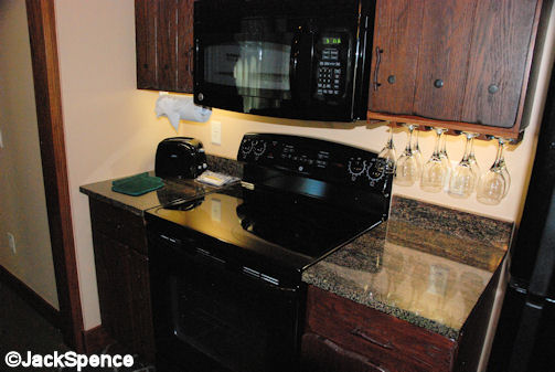 Treehouse Villas Kitchen Area