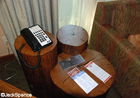 Treehouse Villas Hidden Mickey End Table