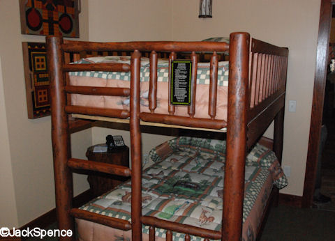 Treehouse Villas Bunkbed Room
