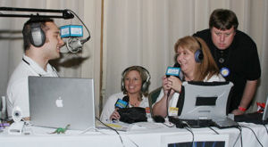 Matt, Annette and Beci (MEI Travel) and Mike