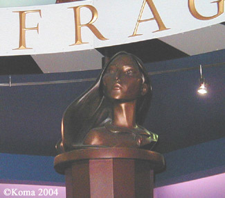 Pocahontas in the DQ Lobby