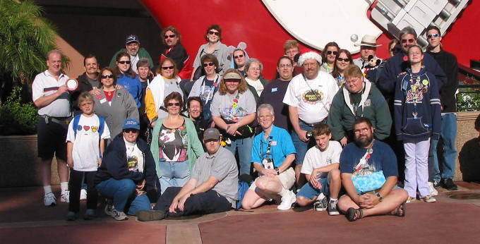 Group Photo Tower of Terror Meet