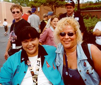 Janine and Michele - Tower of Terror Hosts