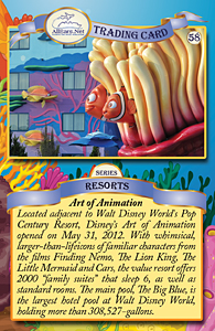 AllEars trading card