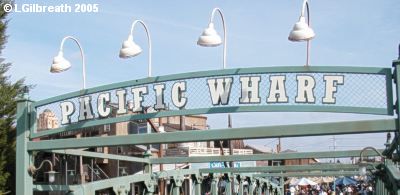 Pacific Wharf Sign