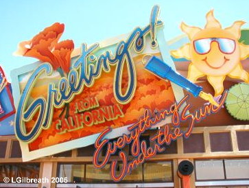 Greetings from Californina Shop