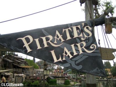 Pirate's Lair sign