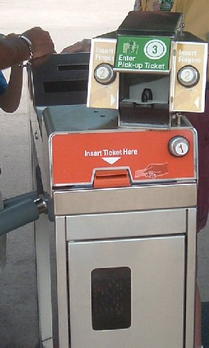 Ticket Tag Turnstile