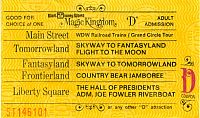 D Ticket Oct 1971