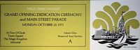 1971 Grand Opening Ticket