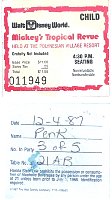 87 Mickey's Tropical Revue child