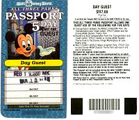90 5 day all 3 parks