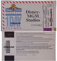 95 1 day MGM Studios