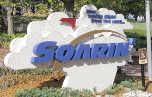 Soarin Outdoor Sign