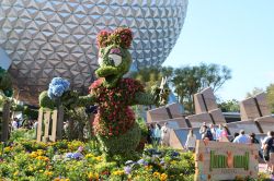Epcot Flower and Garden Festival Entrance