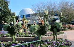 Fantasia Topiiaries Epcot Flower and Garden Festival