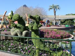 Fantasia Topiiaries Epcot Flower and Garden Festival