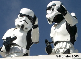 Storm Troopers at Entrance