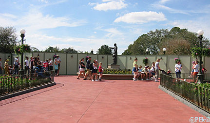 Partner Statue at Magic Kingdom