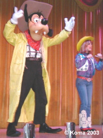 Goofy and Sarah Jo