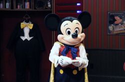 Magician Mickey Mouse at the Town Square Theater