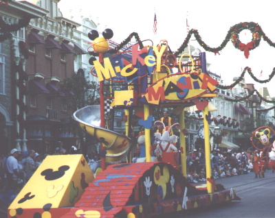 Mickey Mania Float